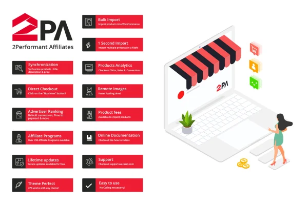 2PA - WooCommerce 2Performant Affiliates WordPress Plugin banner