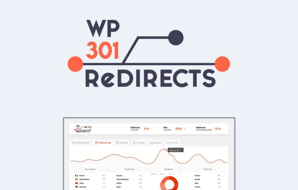 WP 301 Redirects Pro WordPress plugin banner
