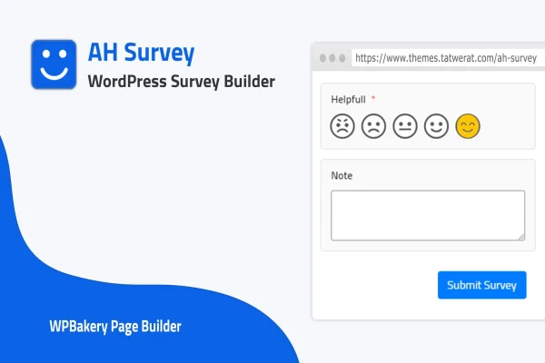 AH Survey WordPress survey builder plugin banner