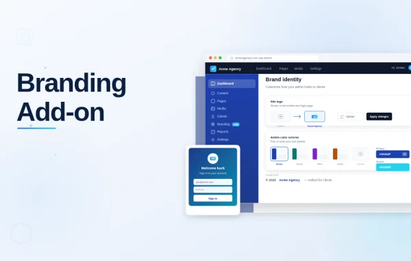 AME Branding add-on plugin banner