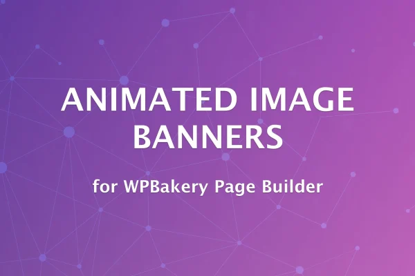 Animated Image Banners for WPBakery Page Builder plugin banner
