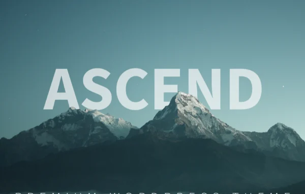 Ascend Premium WordPress theme by Kadence WP cover image