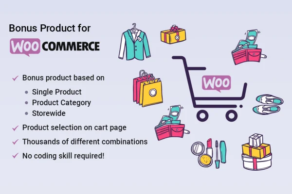 Bonus Product for WooCommerce plugin banner