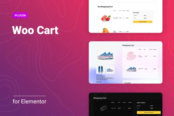 Carter for Elementor WooCommerce cart widget plugin banner