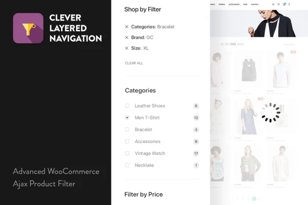 Clever WooCommerce Ajax Product Filters plugin banner