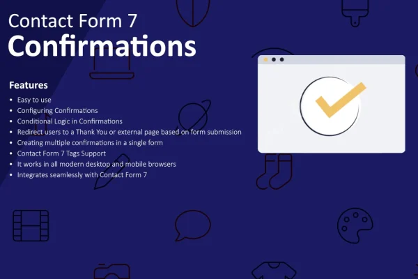 Contact Form 7 - Confirmations plugin banner