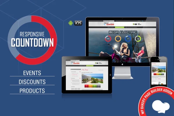 CountDown Pro countdown timer addon for WPBakery Page Builder banner