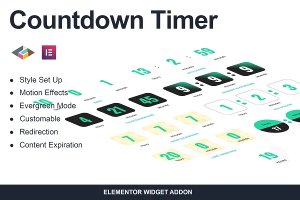 Countdown Timer for Elementor plugin banner