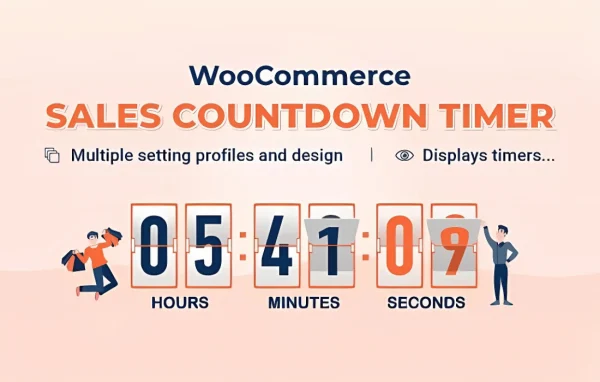 Countix sales countdown timer plugin banner for WooCommerce