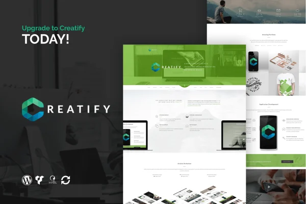 Creatify multipurpose business WordPress theme preview