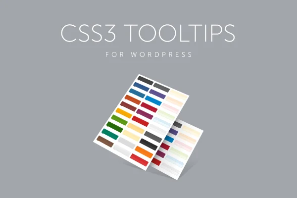 CSS3 Tooltips for WordPress plugin banner