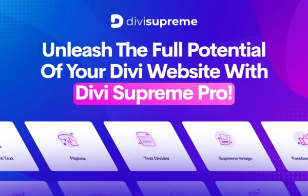 Divi Supreme Pro plugin banner