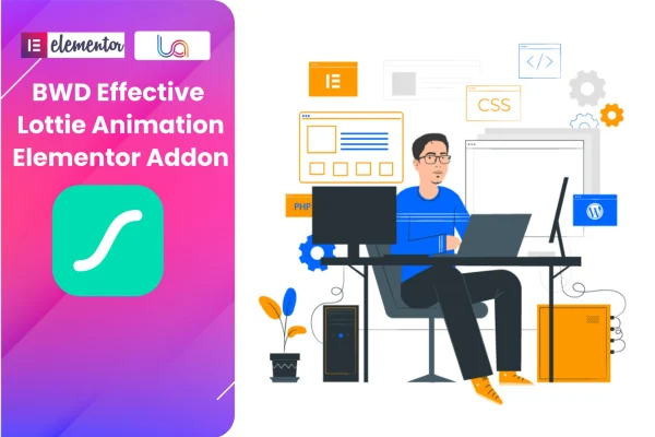 Effective Lottie Animation addon for Elementor banner