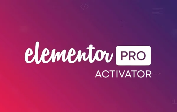 Elementor Pro Activator plugin banner