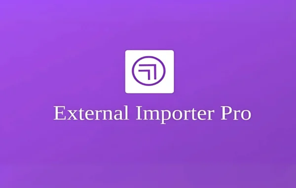 External Importer Pro plugin banner for WooCommerce product importing