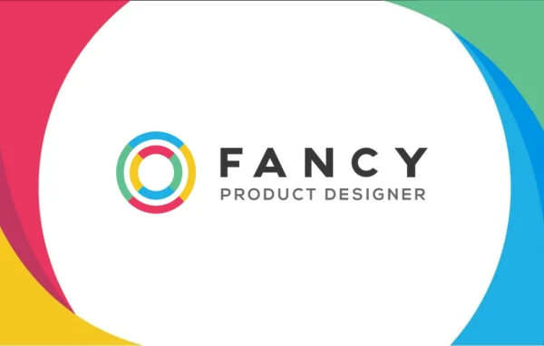 Fancy Product Designer plugin banner showing a customizable product editor