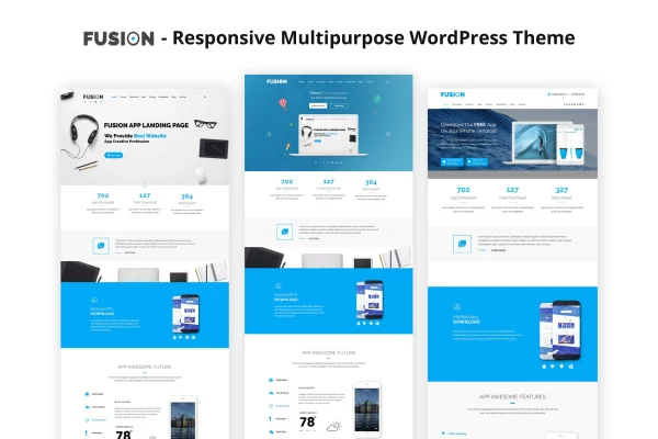 Fusion multipurpose WordPress theme cover image