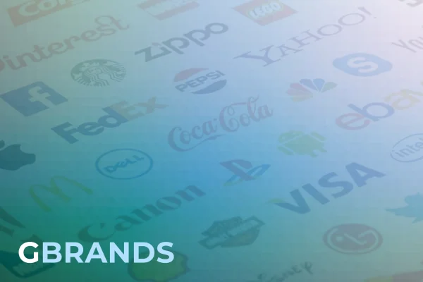 GBrands WooCommerce Gutenberg brands block plugin banner with a grid of brand logos