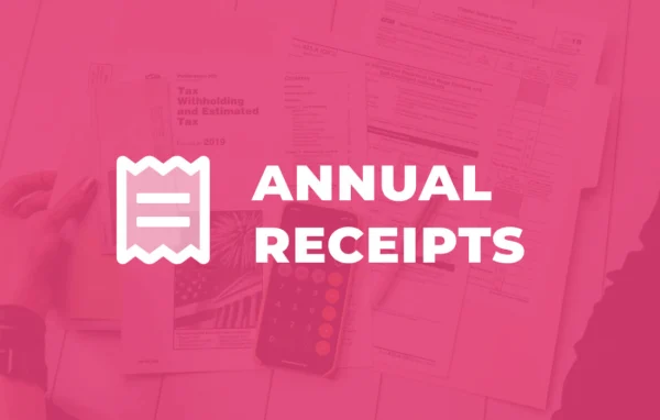 Give Annual Receipts add-on for GiveWP banner