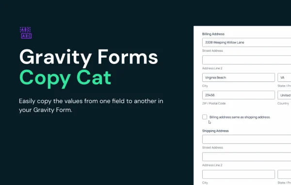 GP Copy Cat plugin banner for Gravity Forms