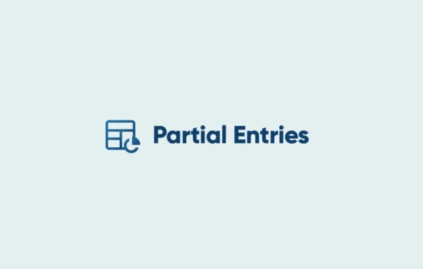 Gravity Forms Partial Entries add-on banner