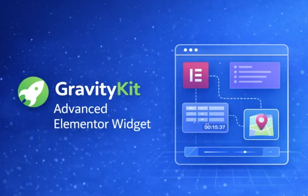GravityView - Advanced Elementor Widget plugin banner