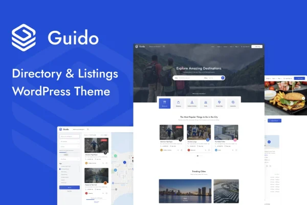 Guido Theme directory listing WordPress theme preview