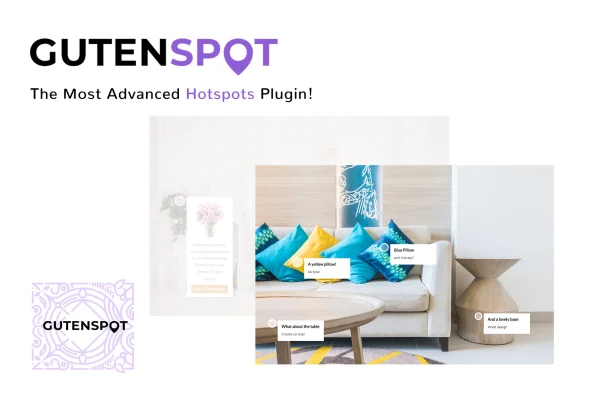 GutenSpot Image Gallery Hotspots for Gutenberg plugin banner