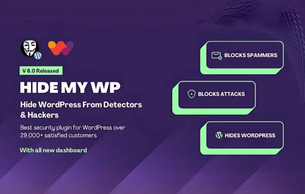 Hide My WP security plugin banner
