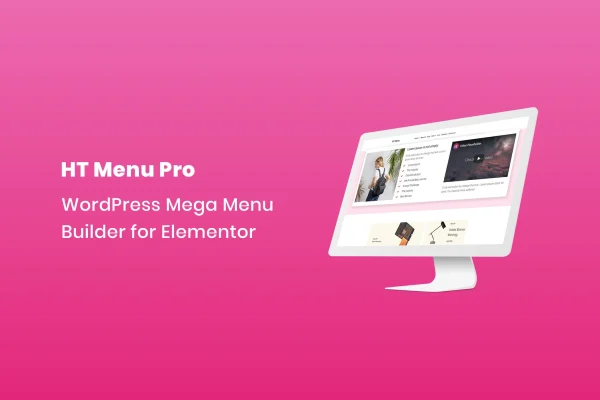 HT Menu mega menu builder plugin for Elementor banner