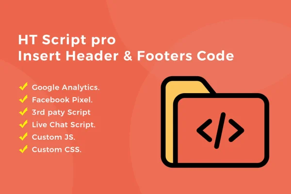 HT Script Pro plugin banner for inserting header and footer code