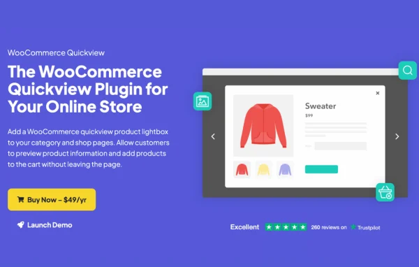 IconicWP Quickview WooCommerce product lightbox plugin banner