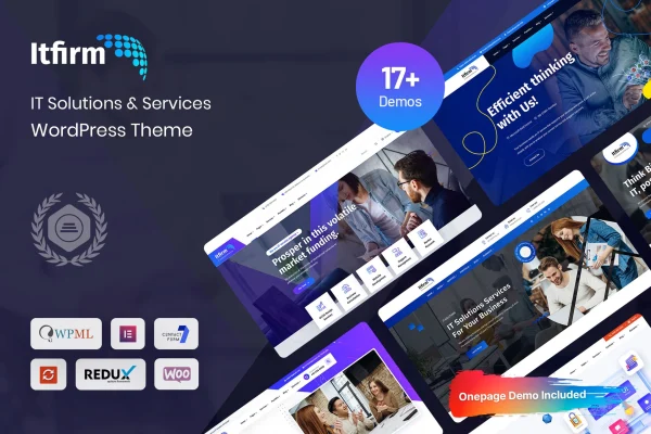 Itfirim IT solutions and services WordPress theme preview