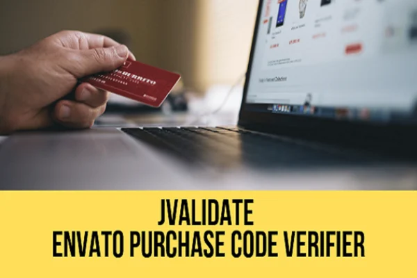 JValidate Purchase Code Verifier plugin banner for Envato purchase code registration checks