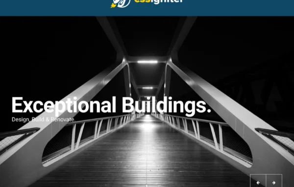 Koehn WordPress theme preview showing a business and portfolio website layout