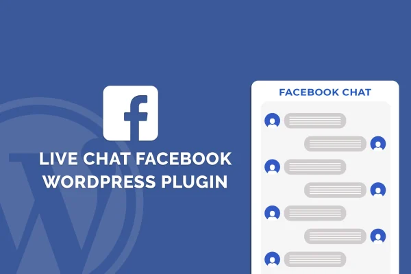 Live Chat WordPress Plugin For Facebook banner with Messenger chat box