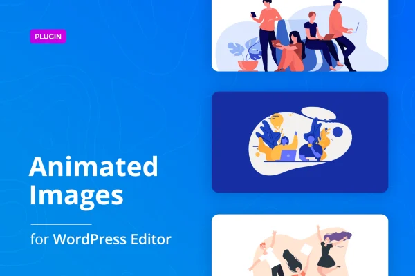 Lottier Lottie animation plugin banner for the WordPress editor