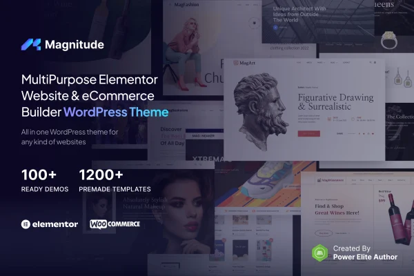 Magnitude multi-purpose Elementor WordPress theme cover image