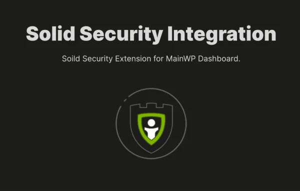 MainWP iThemes Security extension banner
