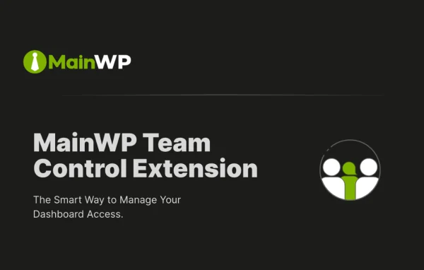 MainWP Team Control extension banner