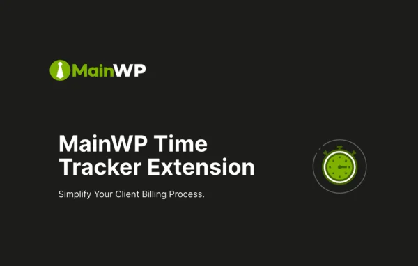 MainWP Time Tracker extension banner