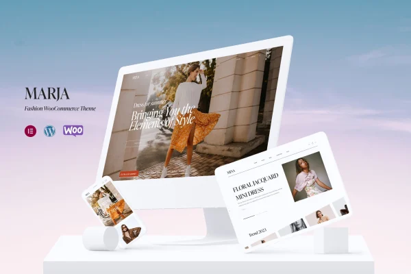 Marja fashion WooCommerce theme preview by LA-Studio