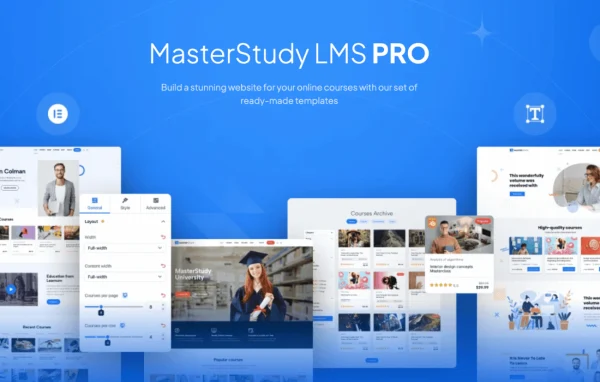 MasterStudy LMS PRO Plus plugin banner