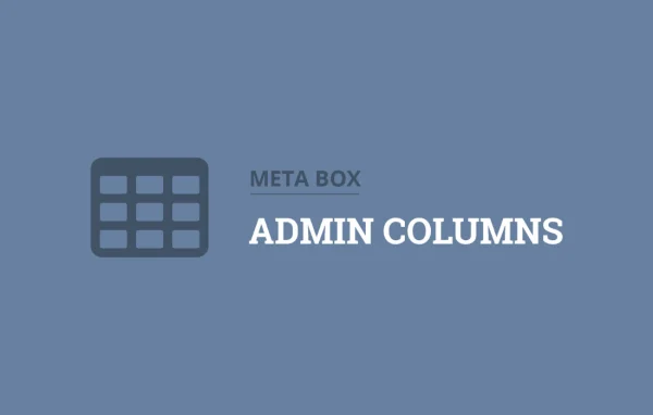 MB Admin Columns plugin banner