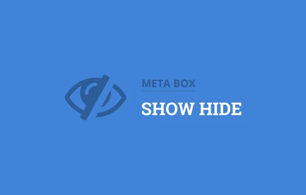 MB Show Hide extension banner for the Meta Box plugin