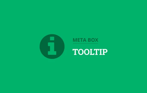 Meta Box Tooltip plugin banner