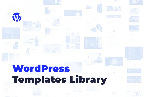 Mynx Page Builder plugin banner with sample page section layouts