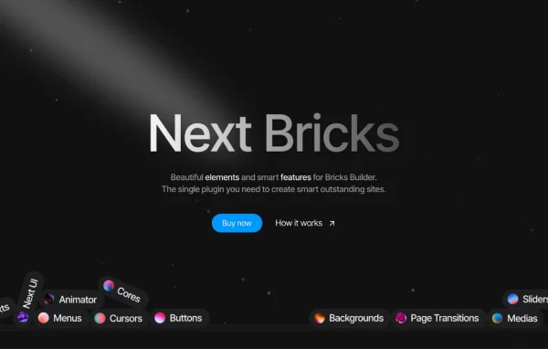 Next Bricks plugin banner for Bricks Builder