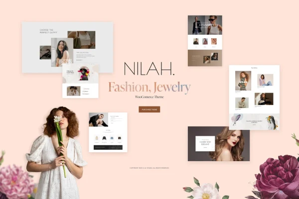 Nilah fashion and jewelry WooCommerce theme preview