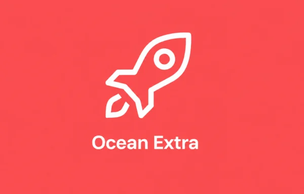 Ocean Extra plugin banner for the OceanWP theme